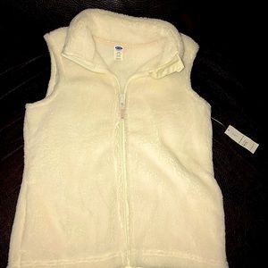 girls fleece vest brand new